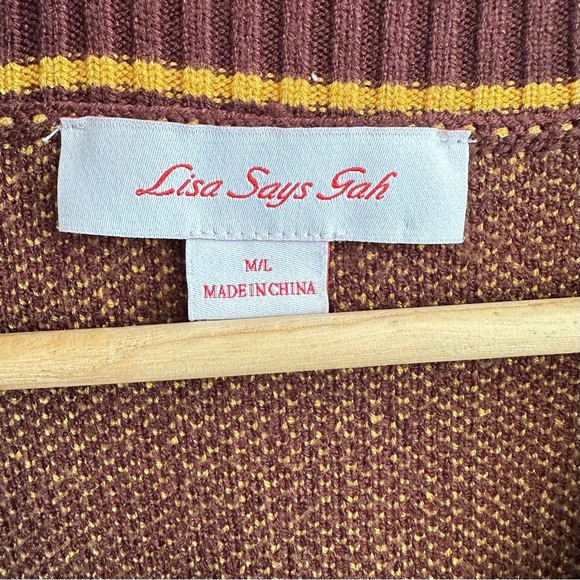 Lisa Says Gah Fangio Vest Icon Size M/L - Picture 11 of 12